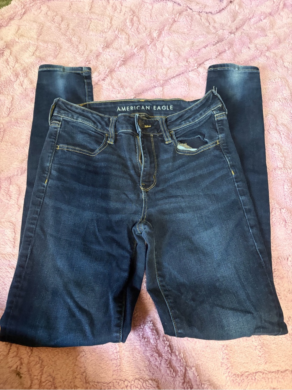 American Eagle Outfitters Indigo Skinny Jeans